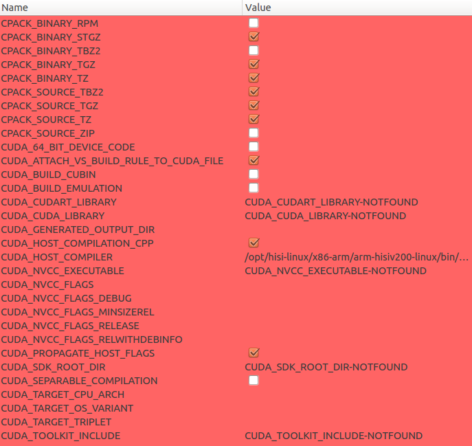 cmake UI